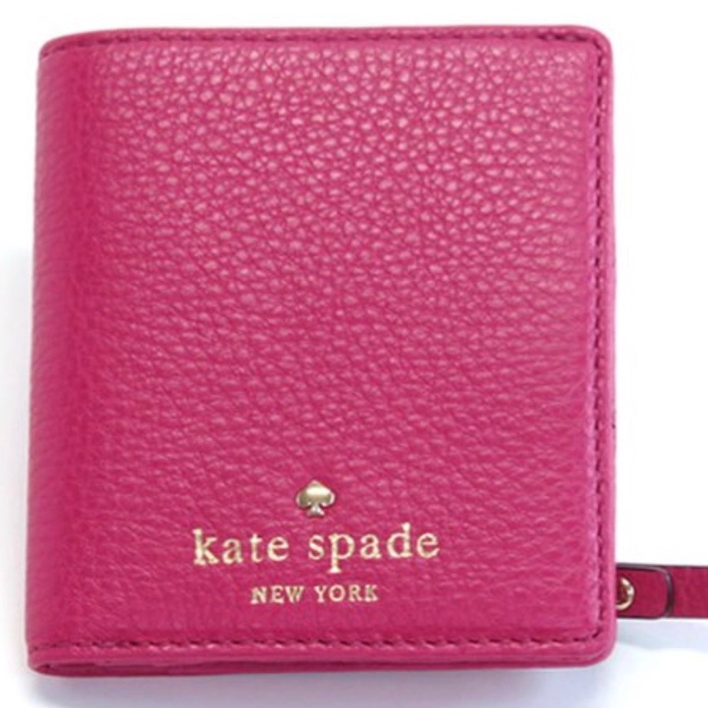 Kate Spade Cobble Hill Small Stacy Wallet in Pink